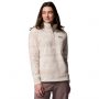 סווטשירט קולומביה לנשים Columbia  Benton Spring Printed 1/2 Snap - בז'