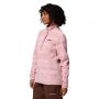 סווטשירט קולומביה לנשים Columbia  Benton Spring Printed 1/2 Snap - ורוד