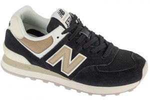 נעלי סניקרס ניו באלאנס לנשים New Balance WL574 - שחור/בז'