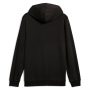 סווטשירט פומה לילדים PUMA Ess 2 Color Small No1 Logo Hoodie - שחור