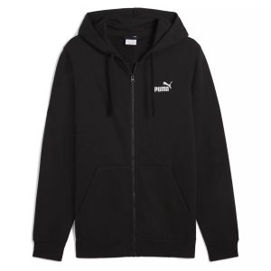 ג'קט ומעיל פומה לגברים PUMA Ess No1 Logo - שחור