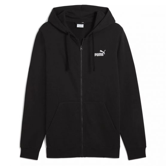 ג'קט ומעיל פומה לגברים PUMA Ess No1 Logo - שחור