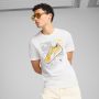 חולצת טי שירט פומה לגברים PUMA Graphics Sneaker Tee - לבן