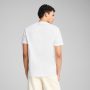 חולצת טי שירט פומה לגברים PUMA Graphics Sneaker Tee - לבן