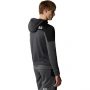 ג'קט ומעיל דה נורת פיס לגברים The North Face Ma Pull On Fleece Hood - אפור/שחור