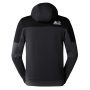 ג'קט ומעיל דה נורת פיס לגברים The North Face Ma Pull On Fleece Hood - אפור/שחור