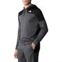 ג'קט ומעיל דה נורת פיס לגברים The North Face Ma Pull On Fleece Hood - אפור/שחור