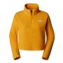 סווטשירט דה נורת פיס לנשים The North Face lacier Crop - צהוב
