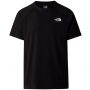 חולצת טי שירט דה נורת פיס לגברים The North Face classic - שחור