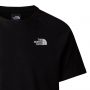 חולצת טי שירט דה נורת פיס לגברים The North Face classic - שחור