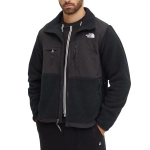 ג'קט ומעיל דה נורת פיס לגברים The North Face Retro Denali - שחור/אפור