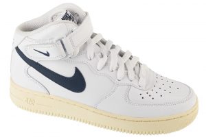 נעלי סניקרס נייק לנשים Nike Air Force 1 '07 Mid - לבן