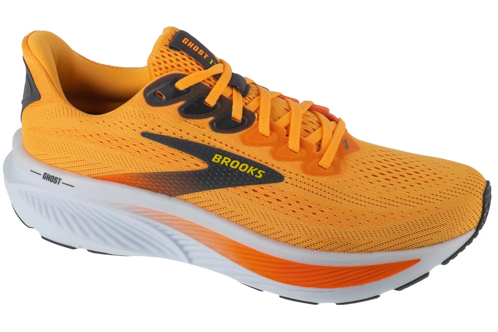 נעלי ריצה ברוקס לגברים Brooks Ghost 17 - כתום