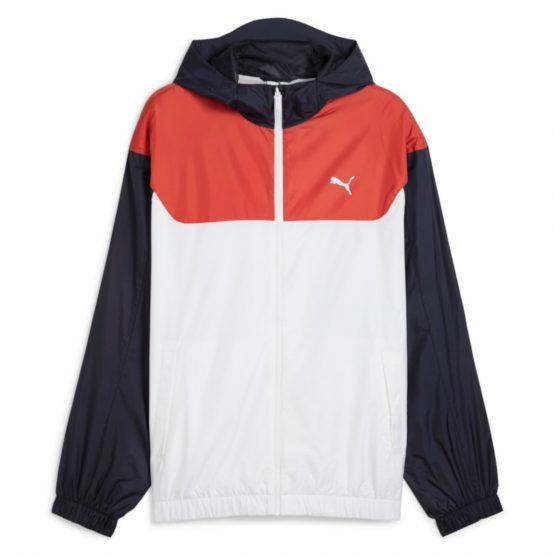 ג'קט ומעיל פומה לגברים PUMA Ess Relaxed Windbreaker – אדום ג'קט ומעיל פומה לגברים PUMA Ess Relaxed Windbreaker - אדום