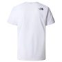 חולצת טי שירט דה נורת פיס לגברים The North Face M Ss Never Stop Ex Tee - לבן