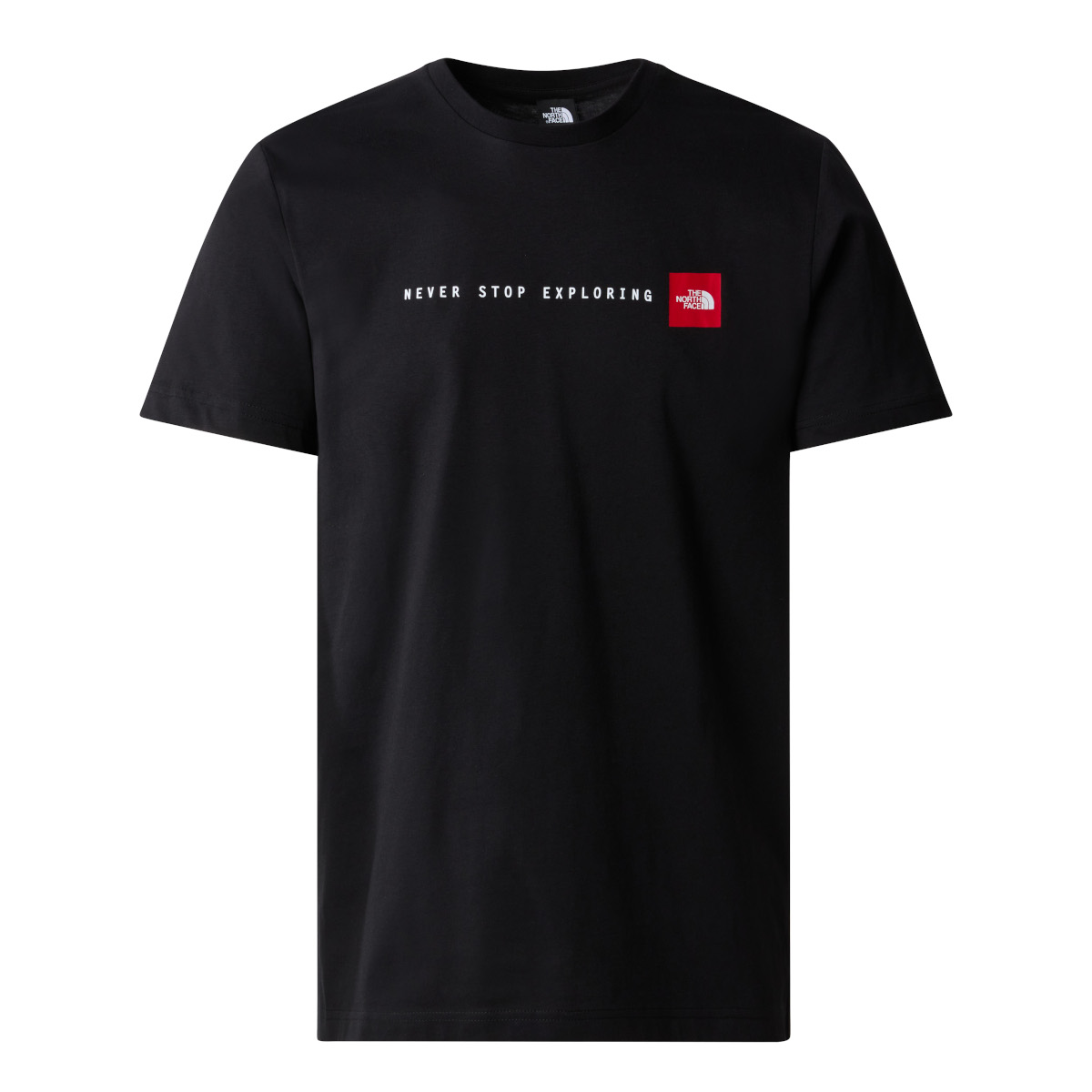 חולצת טי שירט דה נורת פיס לגברים The North Face M Ss Never Stop Ex Tee - שחור