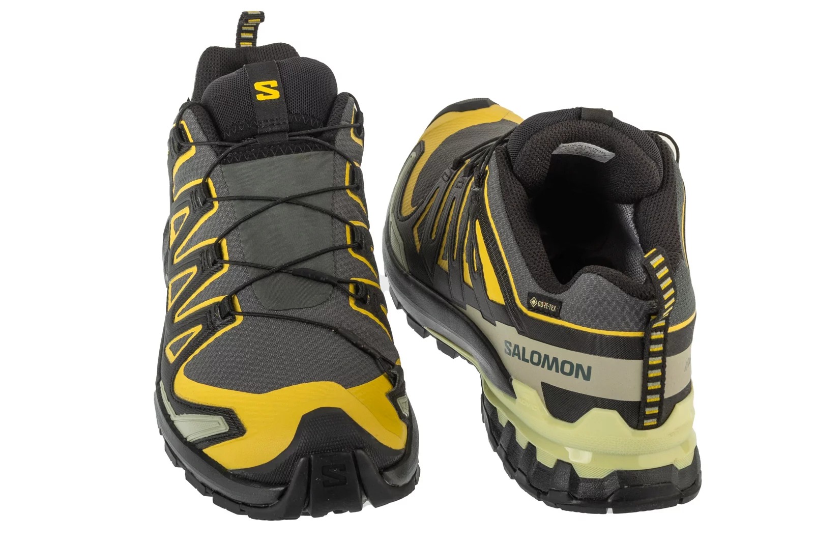 נעלי טיולים סלומון לגברים Salomon XA Pro 3D v9 GTX - אפור/צהוב