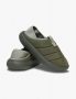 כפכפי קרוקס לגברים Crocs Classic Vegan Suede Moc - ירוק זית