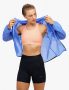 ג'קט ומעיל הוקה לנשים Hoka One One SKYFLOW JACKET - תכלת