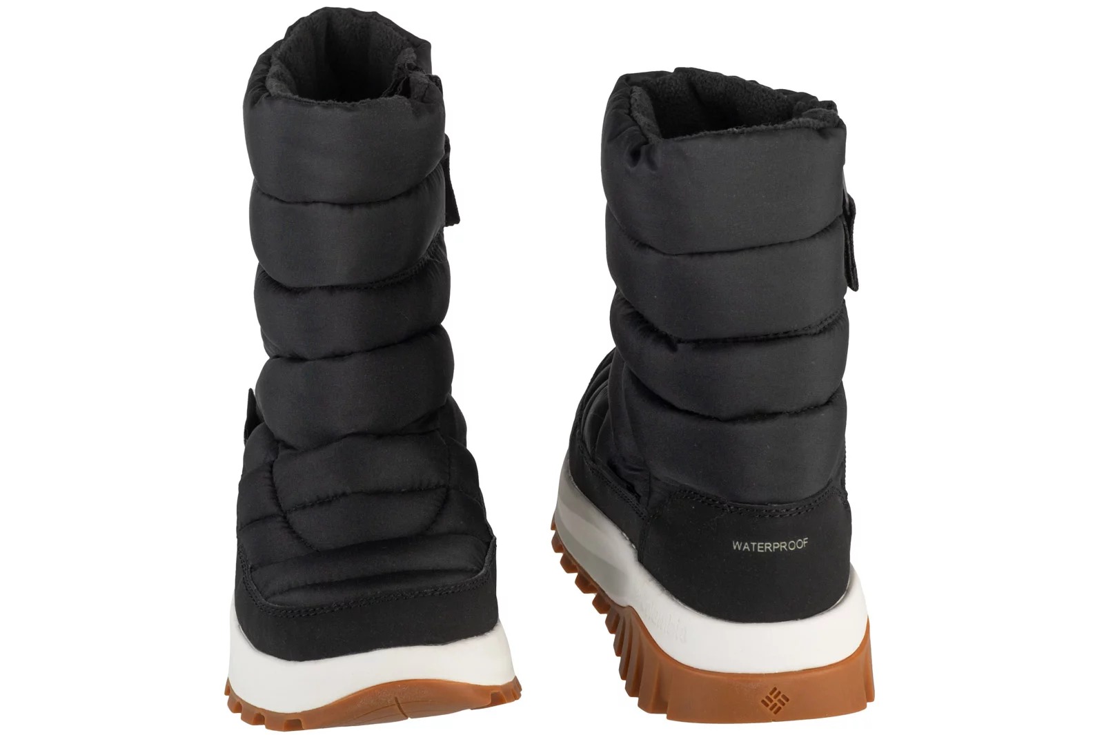 מגפי קולומביה לנשים Columbia Snowtrot Mid - שחור/לבן