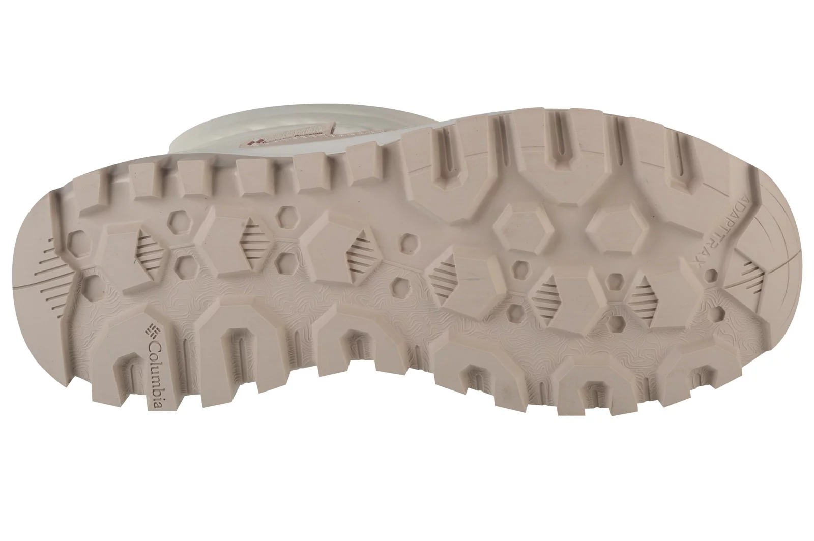 מגפי קולומביה לנשים Columbia Snowtrot Mid - לבן/בז'