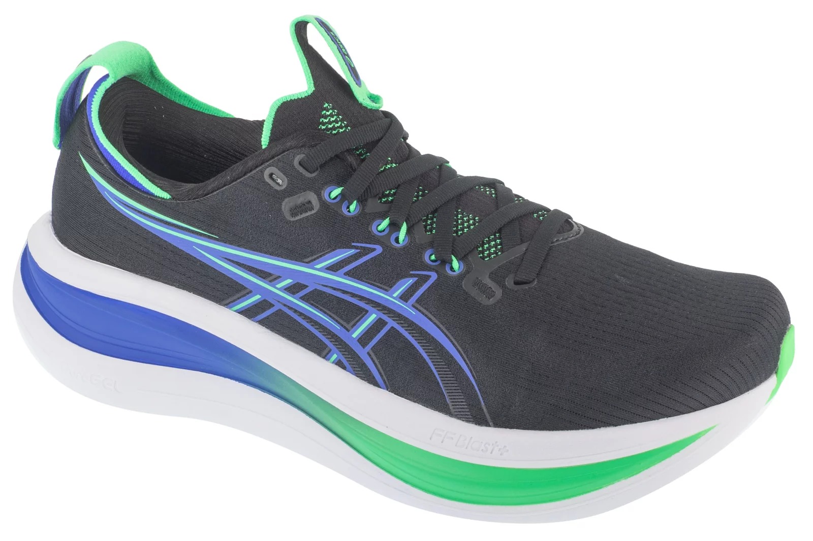 נעלי ריצה אסיקס לגברים Asics Gel-Nimbus 28 - שחור/כחול