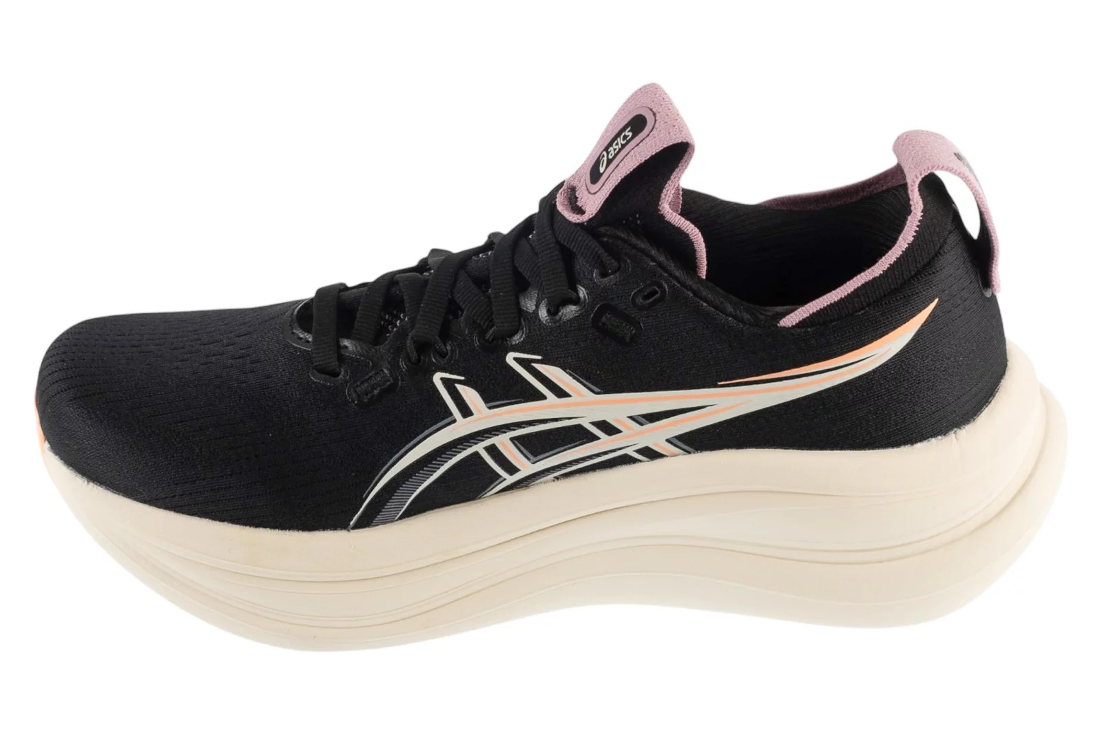 נעלי ריצה אסיקס לנשים Asics Gel-Nimbus 28 - שחור/לבן