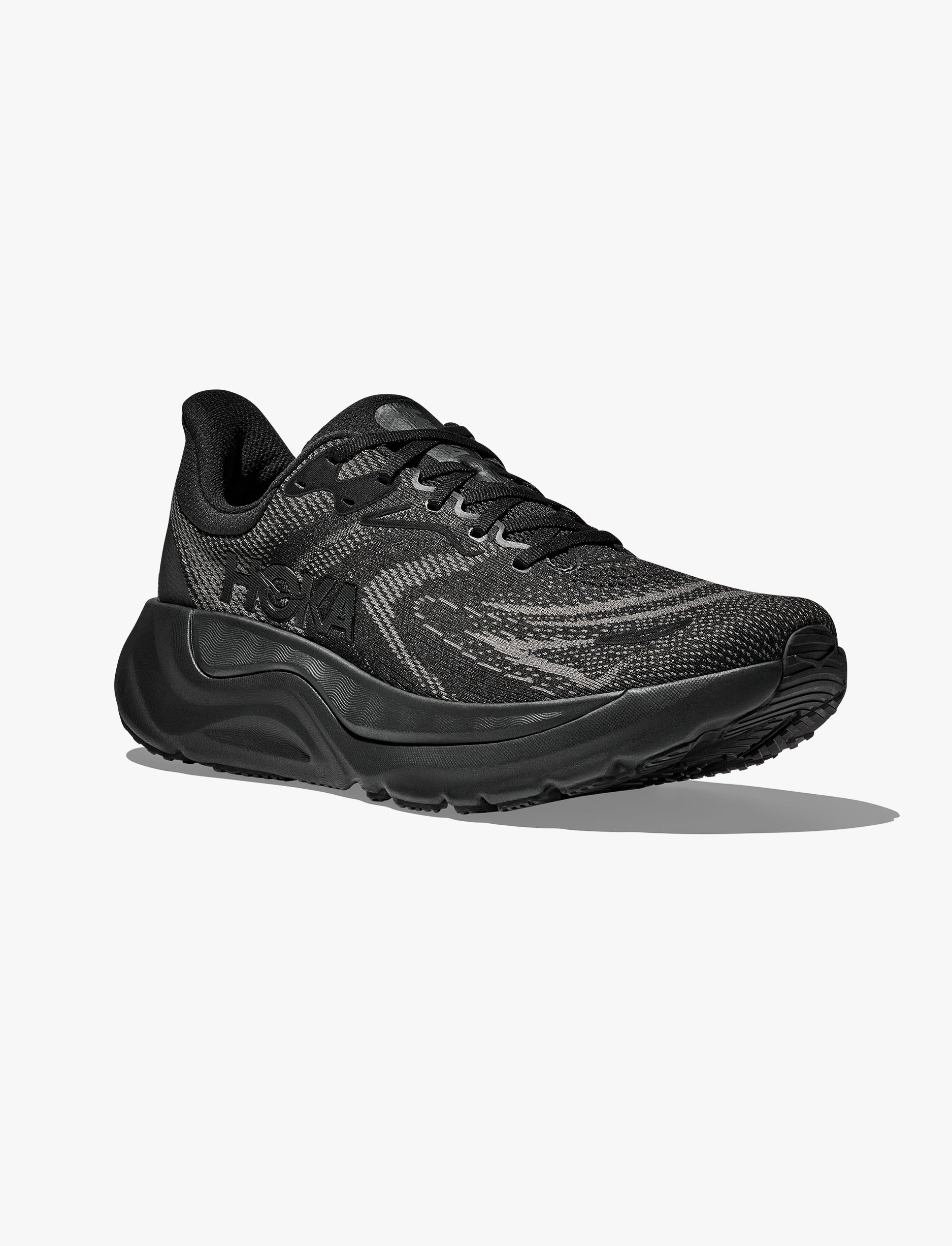 נעלי ריצה הוקה לגברים Hoka One One Arahi 8 - שחור/שחור