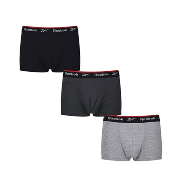 תחתוני ריבוק לגברים Reebok Sports Trunk Redgrave - אפור