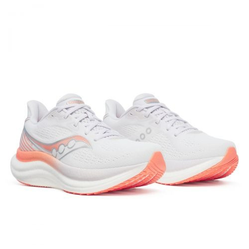 נעלי ריצה סאקוני לנשים Saucony TRIUMPH 23 WIDE - לבן/כתום
