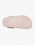 נעליים שטוחות קרוקס לגברים Crocs Classic Crafted Vegan Suede Clog - בז'