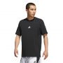 חולצת אימון אדידס לגברים Adidas Basketball Graphic tee - שחור