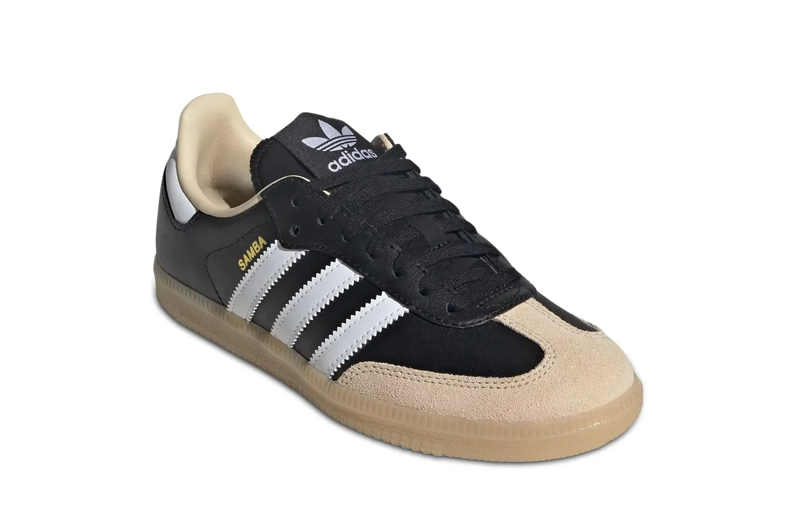 נעלי סניקרס אדידס לנשים Adidas Samba Og - שחור/בז'