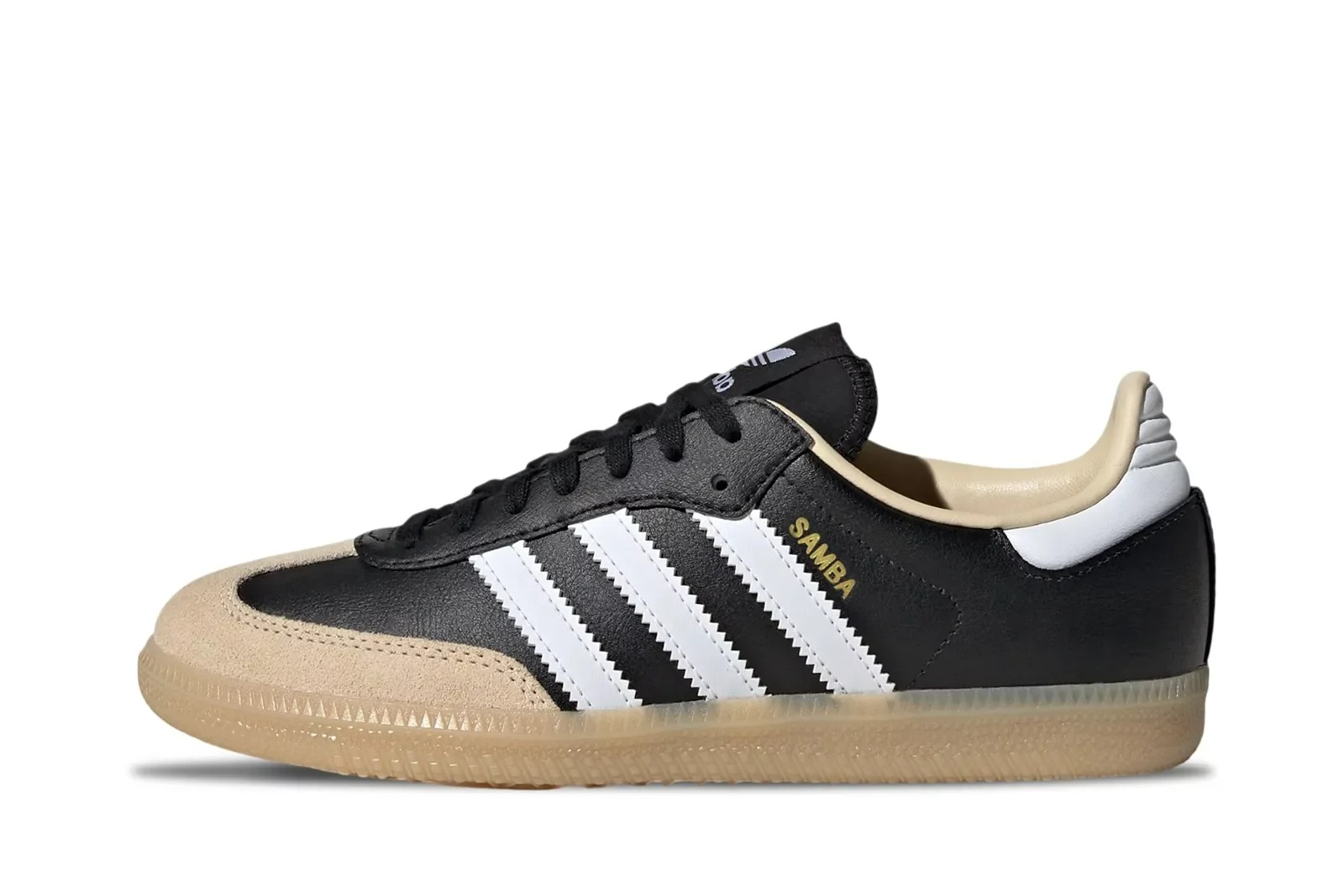 נעלי סניקרס אדידס לנשים Adidas Samba Og - שחור/בז'