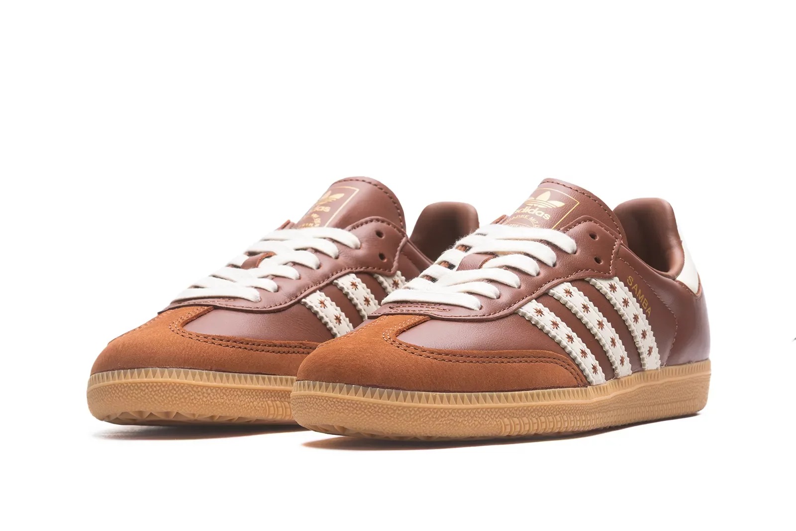 נעלי סניקרס אדידס לנשים Adidas Samba Og - חום