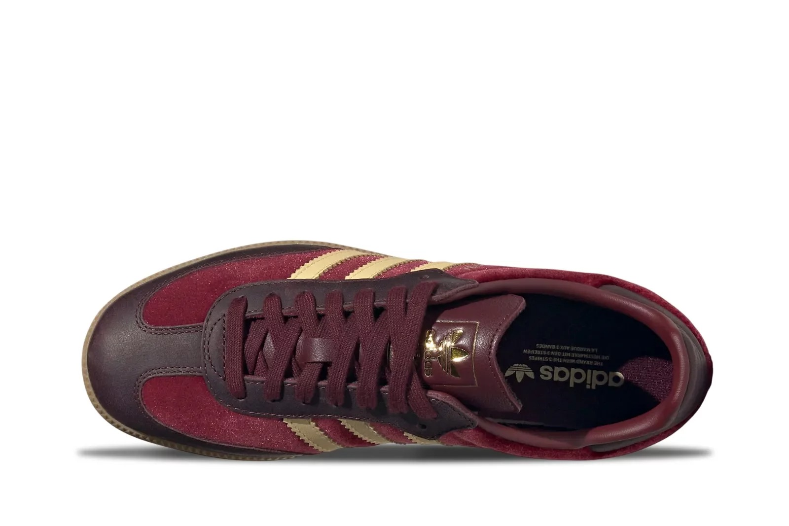נעלי סניקרס אדידס לנשים Adidas Samba Og - בורדו