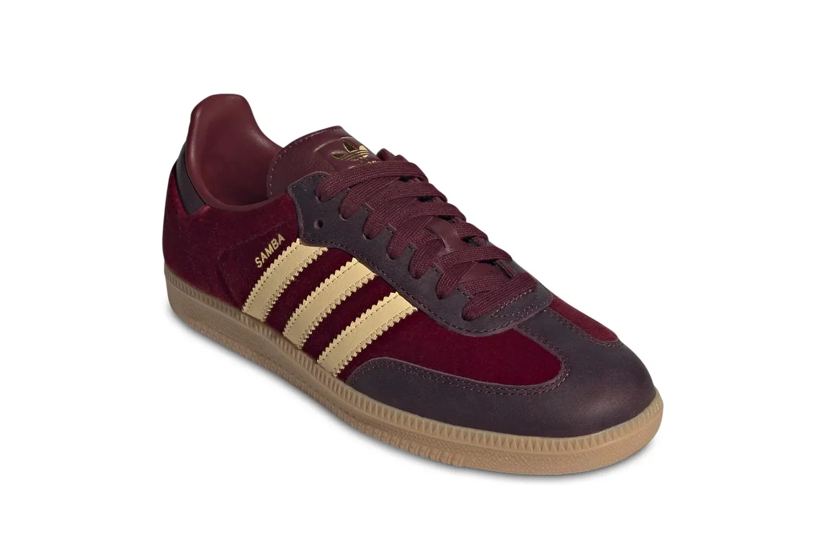 נעלי סניקרס אדידס לנשים Adidas Samba Og - בורדו