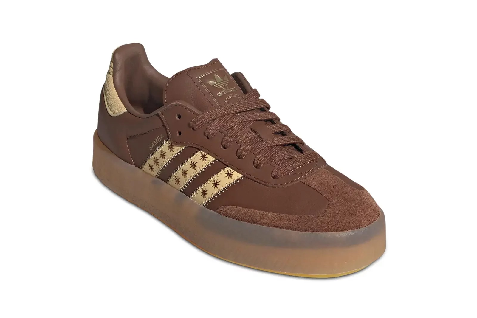 נעלי סניקרס אדידס לנשים Adidas Samba Og - חום כהה