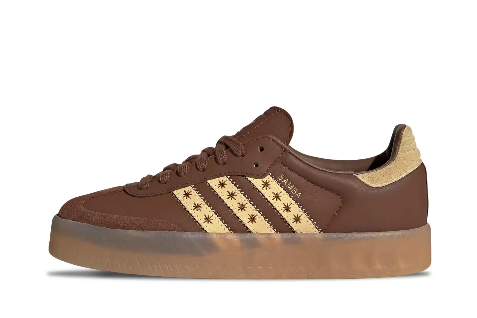 נעלי סניקרס אדידס לנשים Adidas Samba Og - חום כהה