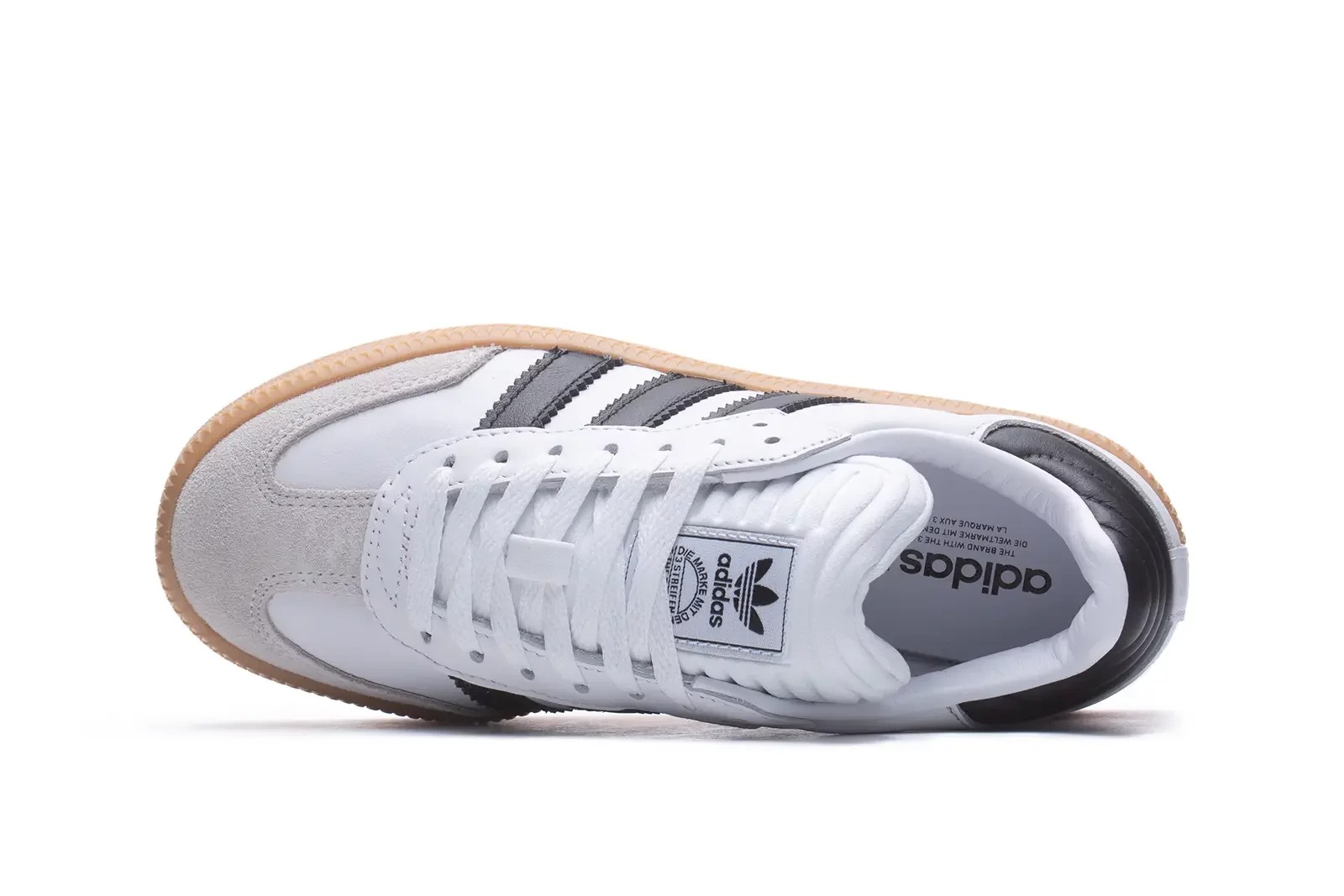 נעלי סניקרס אדידס לנשים Adidas Originals Samba Og - לבן/שחור