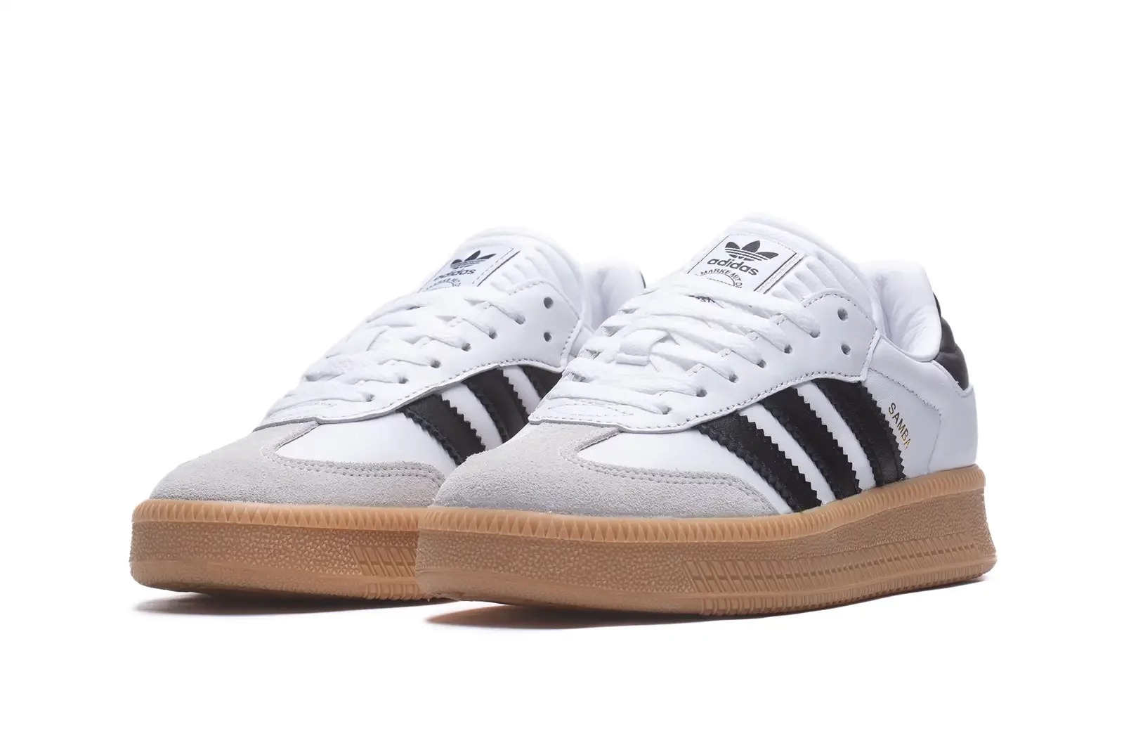נעלי סניקרס אדידס לנשים Adidas Originals Samba Og - לבן/שחור