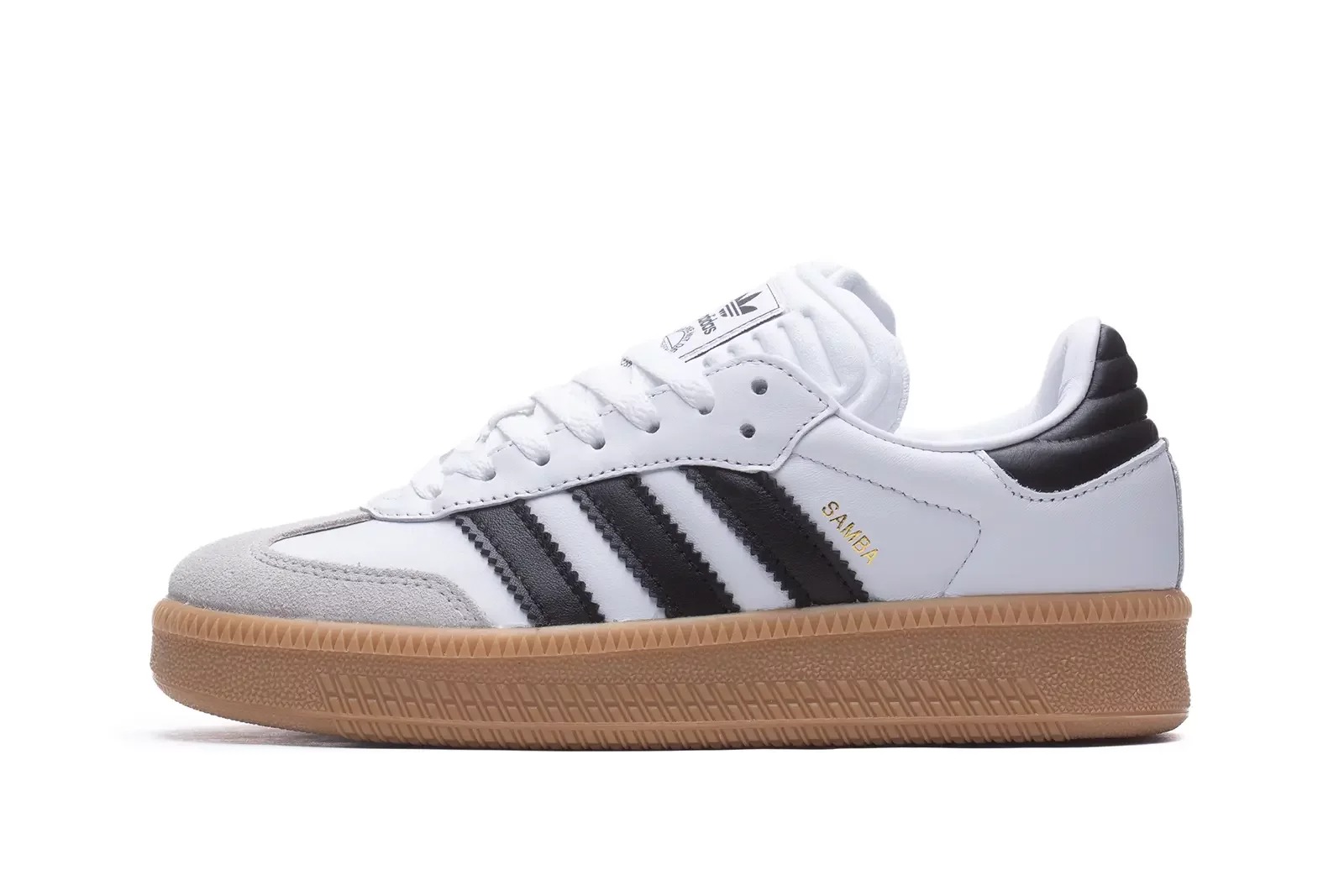 נעלי סניקרס אדידס לנשים Adidas Originals Samba Og - לבן/שחור