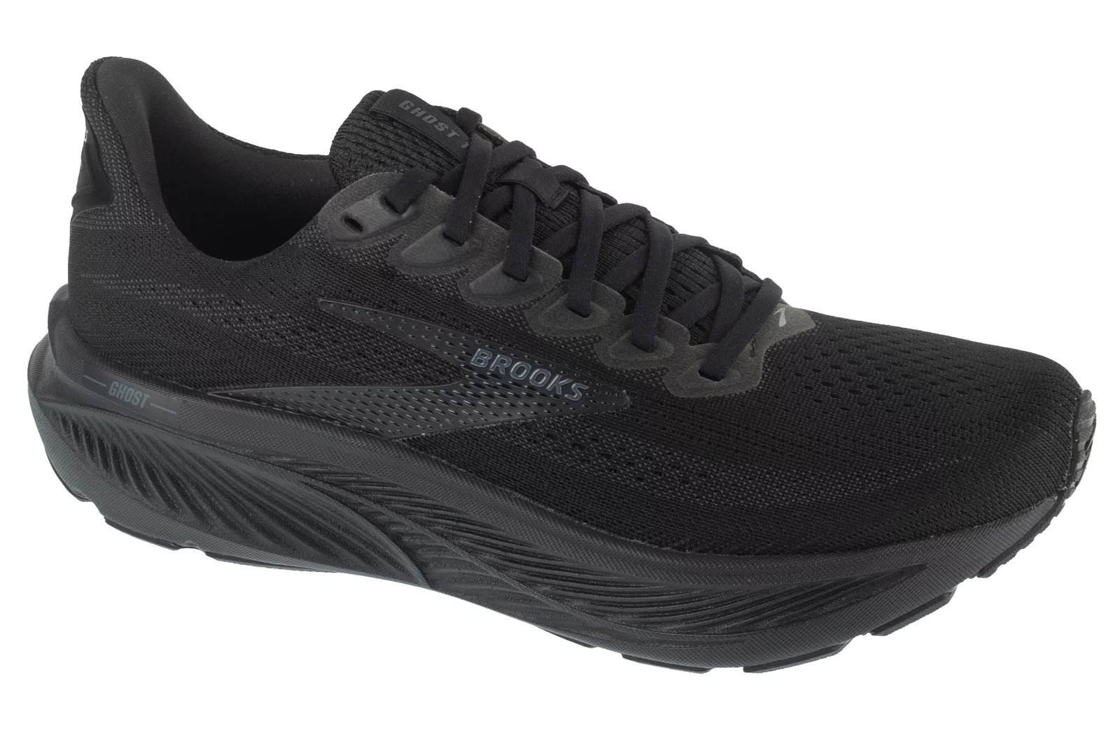 נעלי ריצה ברוקס לגברים Brooks Ghost 17 – שחור מלא נעלי ריצה ברוקס לגברים Brooks Ghost 17 - שחור מלא