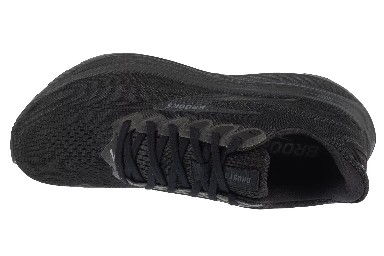 נעלי ריצה ברוקס לגברים Brooks Ghost 17 - שחור מלא