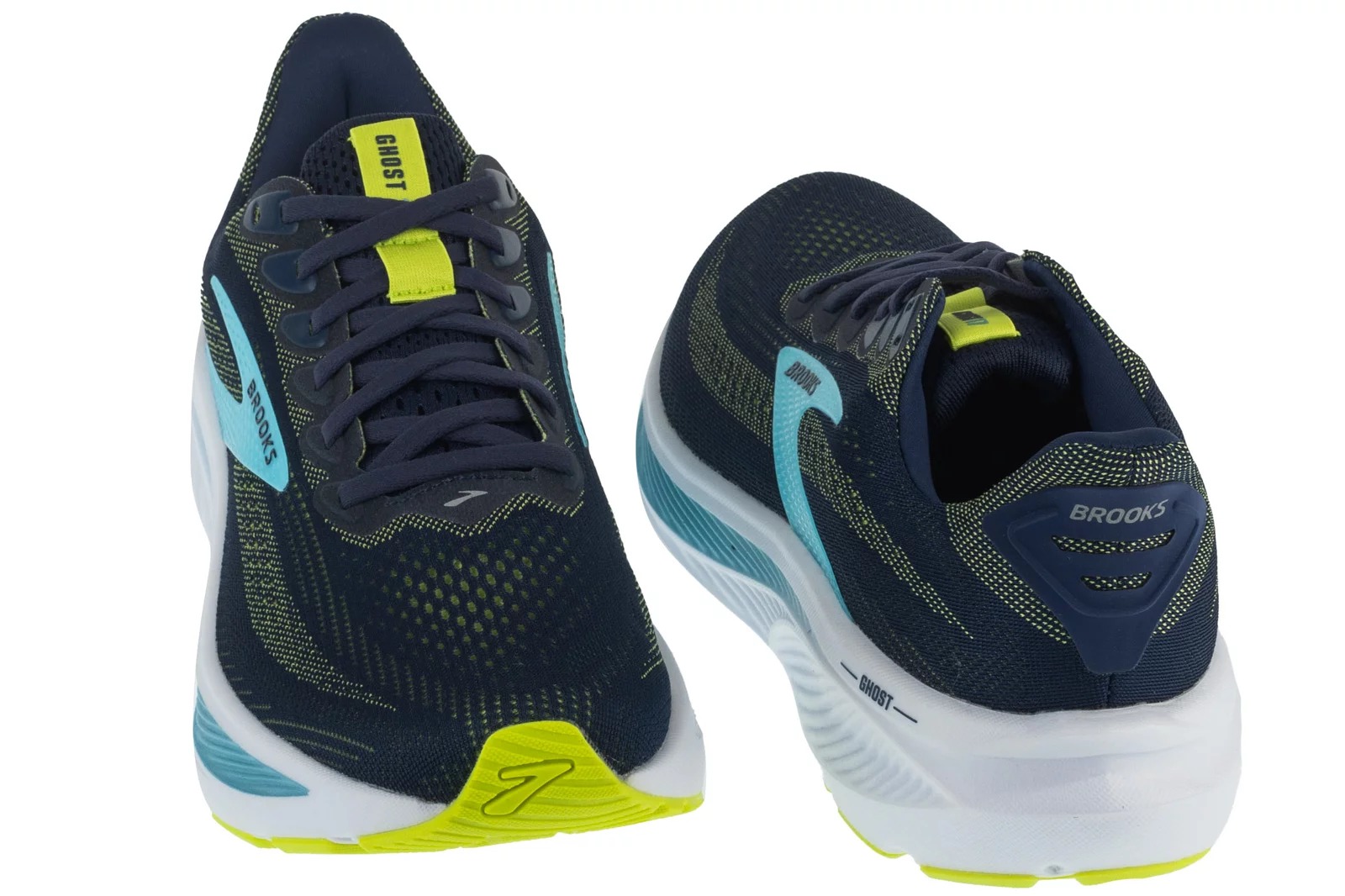 נעלי ריצה ברוקס לגברים Brooks Ghost 17 - כחול/תכלת