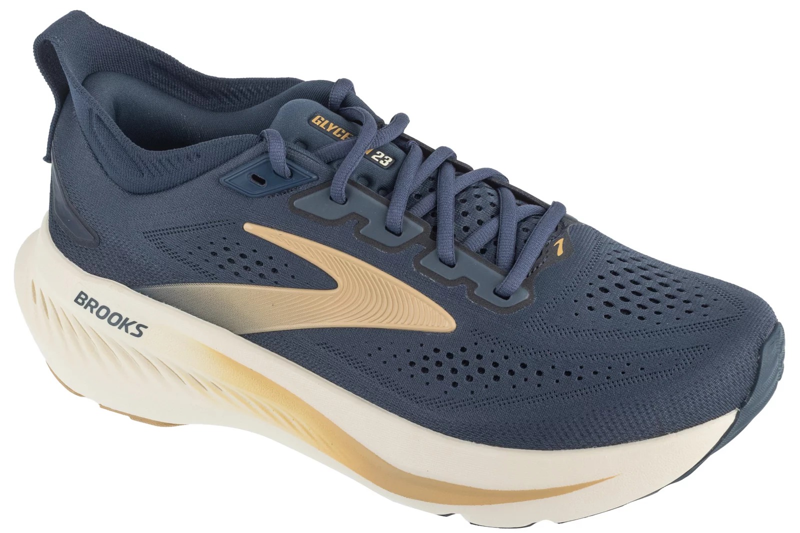 נעלי ריצה ברוקס לגברים Brooks Glycerin 23 – כחול כהה נעלי ריצה ברוקס לגברים Brooks Glycerin 23 - כחול כהה