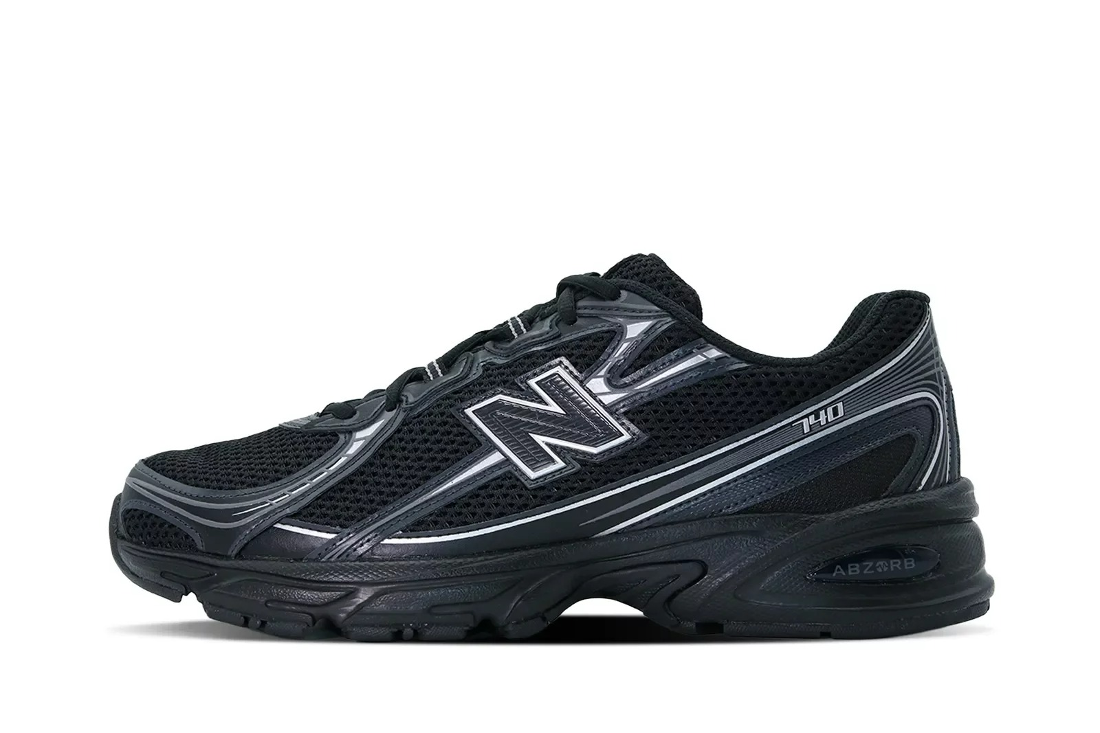 נעלי סניקרס ניו באלאנס לגברים New Balance 740 - שחור