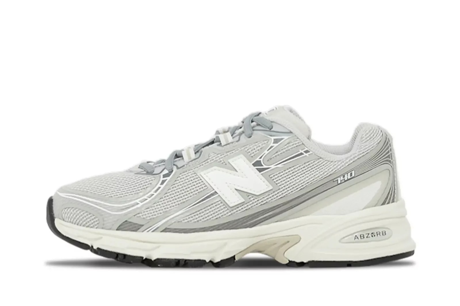 נעלי סניקרס ניו באלאנס לגברים New Balance 740 - אפור בהיר+