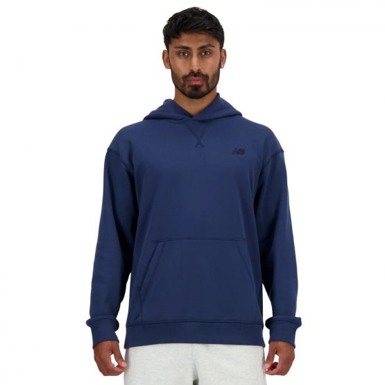 סווטשירט ניו באלאנס לגברים New Balance Athletic – כחול סווטשירט ניו באלאנס לגברים New Balance Athletic - כחול