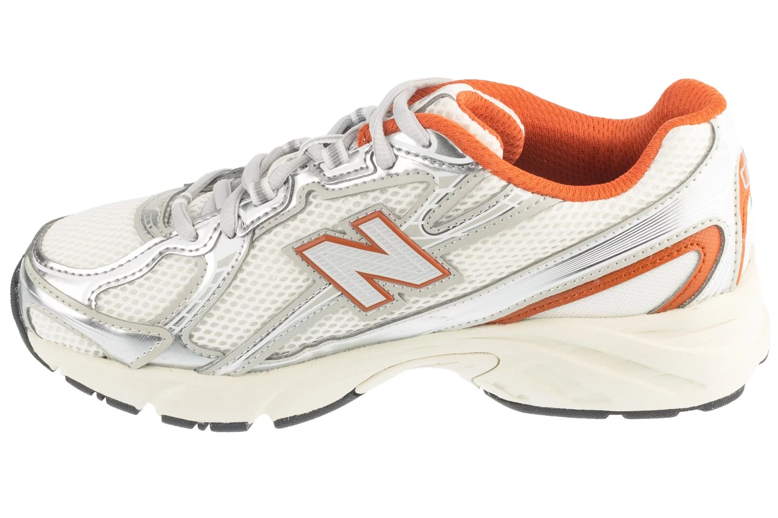 נעלי סניקרס ניו באלאנס לגברים New Balance 740 - לבן/כתום